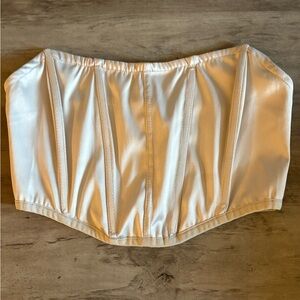 Garage Satin Corset Top